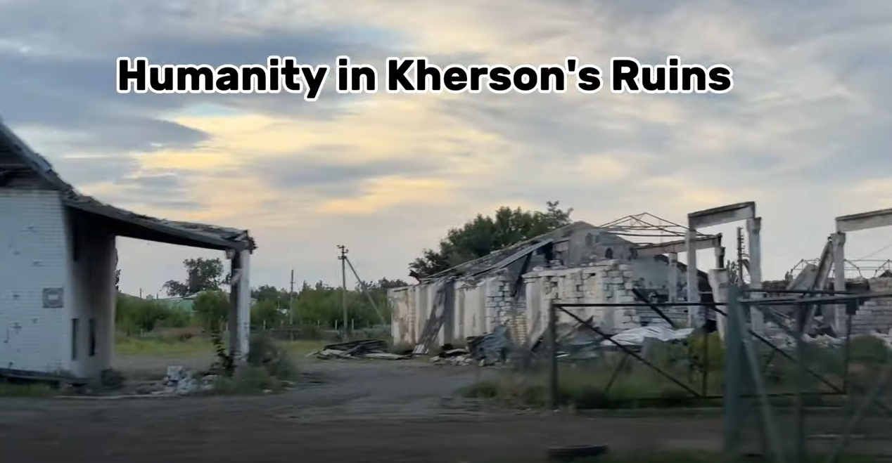 Humanity in Kherson's Ruins 