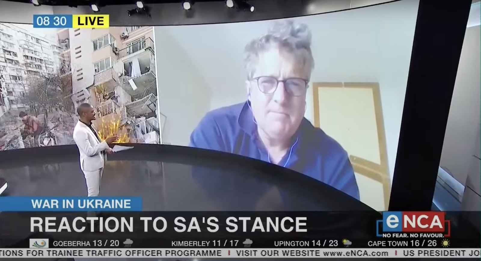 War in Ukraine | Reaction to SA's Stance