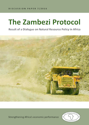 The Zambezi Protocol: Result of a Dialogue on Natural Resource Policy in Africa