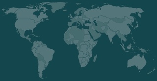 Map of countries that The Brenthurst Foundation focuses on