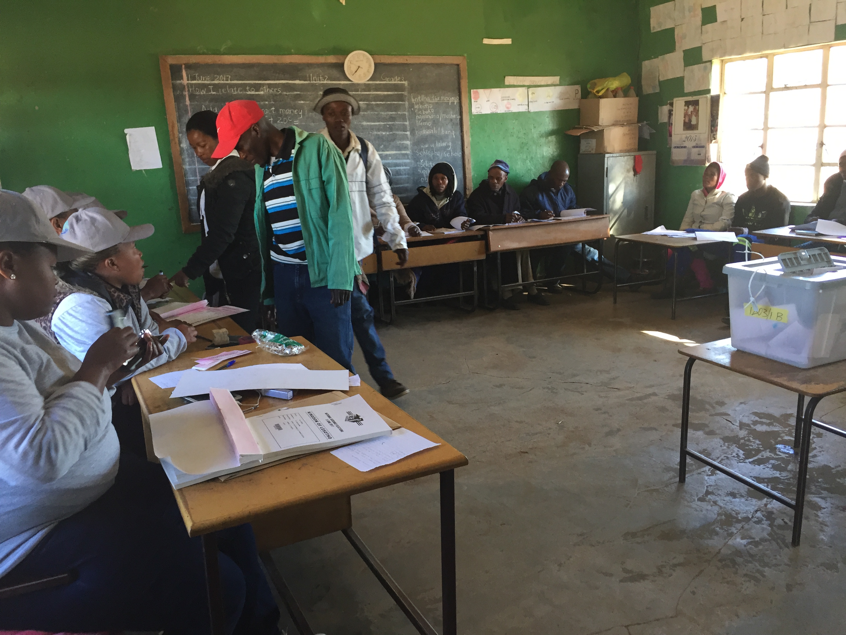 The Lesotho Elections - A Preliminary Statement