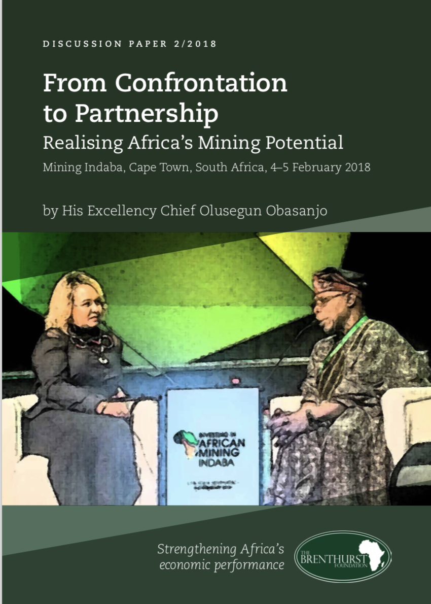 From Confrontation to Partnership - Realising Africa's Mining Potential