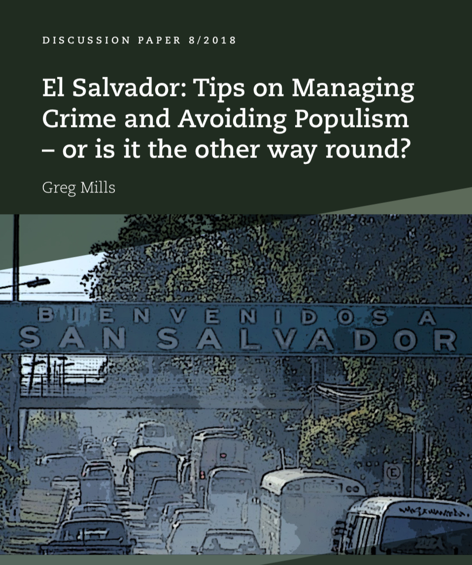 El Salvador: Tips on Managing Crime and Avoiding Populism — or is it the other way round?